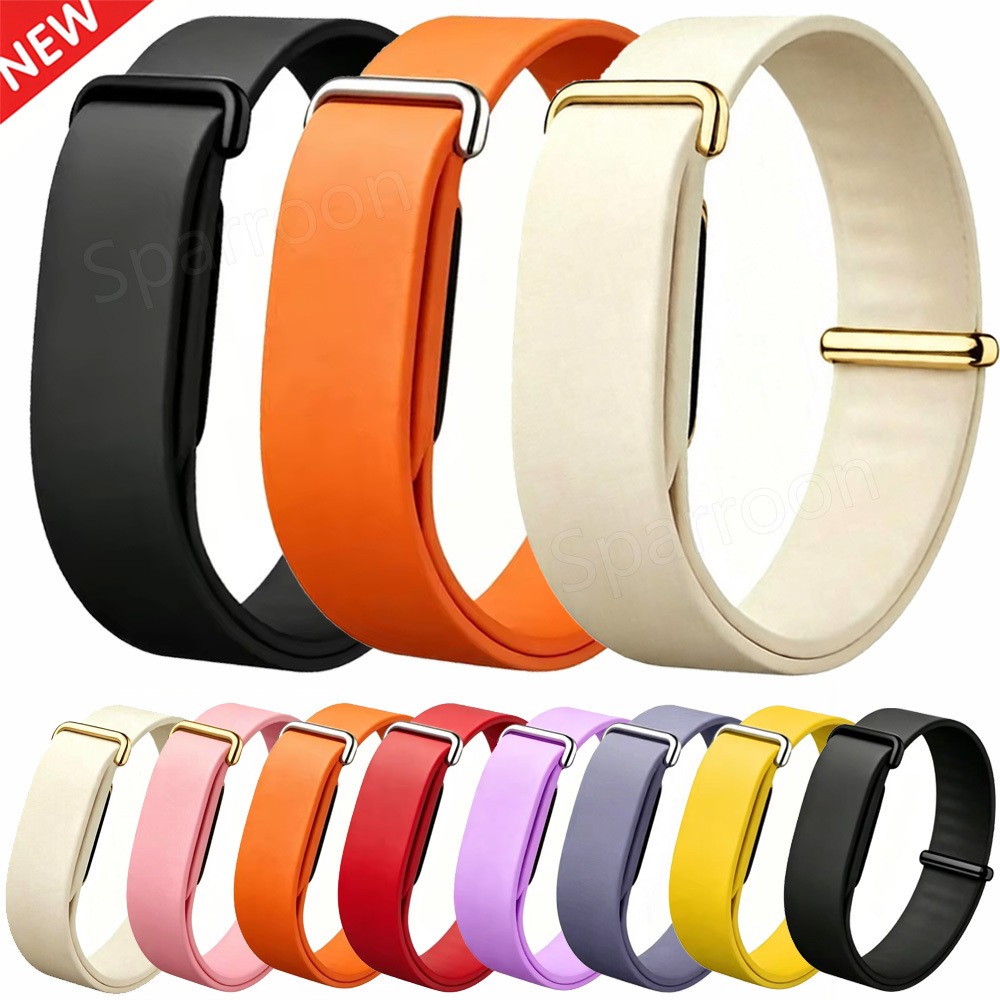 For Google Fitbit Air 2026 Replacement Silicone Nylon Loop Adjustable Band Strap