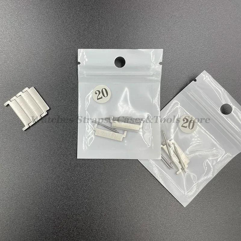 2pcs Watch Strap Adapters 20mm to 18mm 22mm Quick Release Spring Bar Pins Set