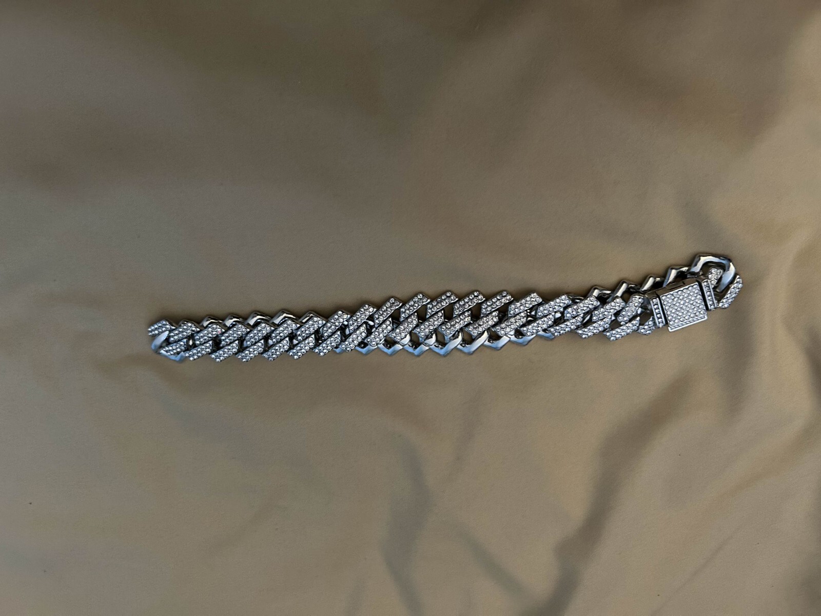 40CM 16” LUXURY ICED OUT CUBAN CHAIN FOR MEN