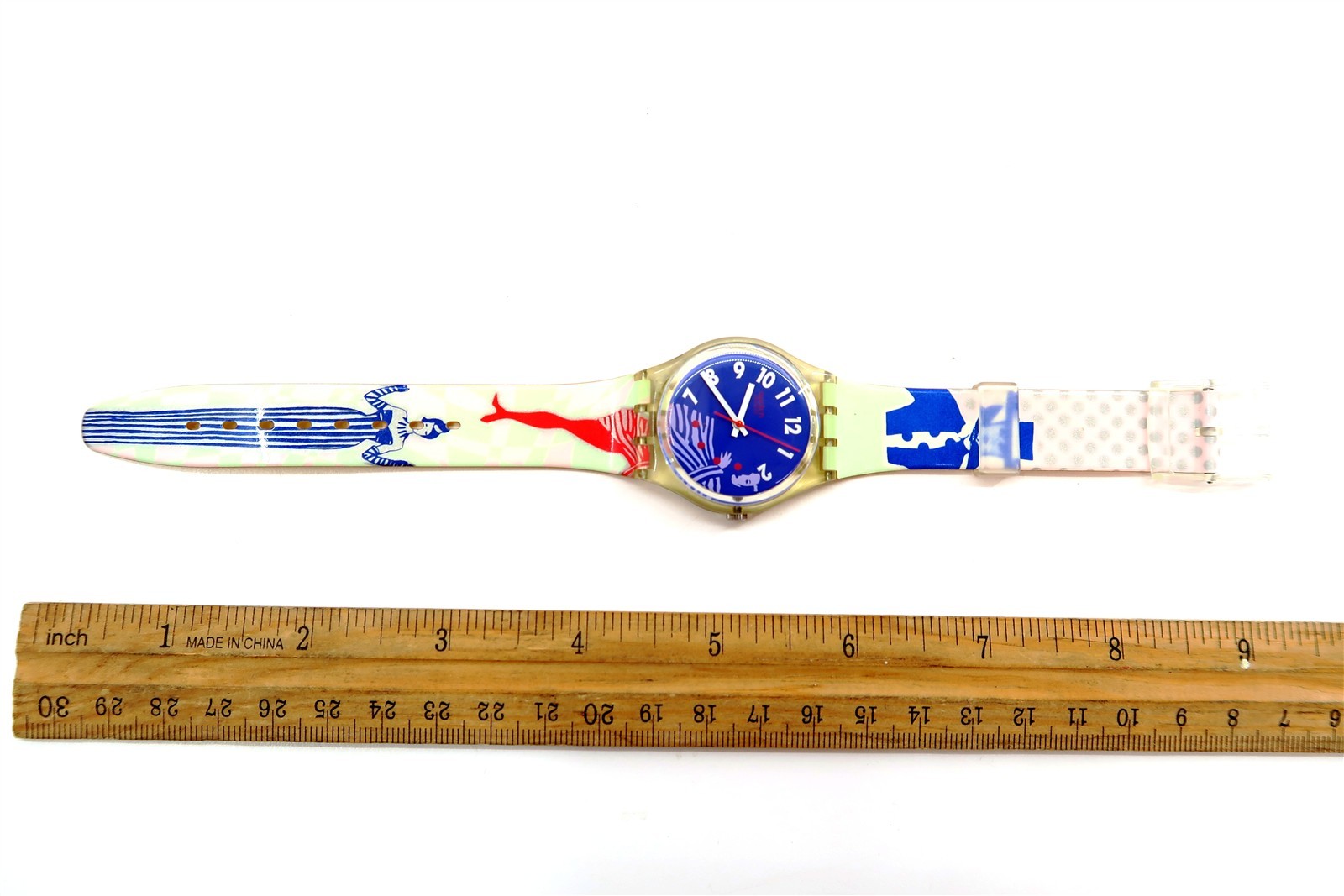 NEW Swatch Watch GRUAU GK147 with Case Vintage 1992 Gents New Battery Vintage