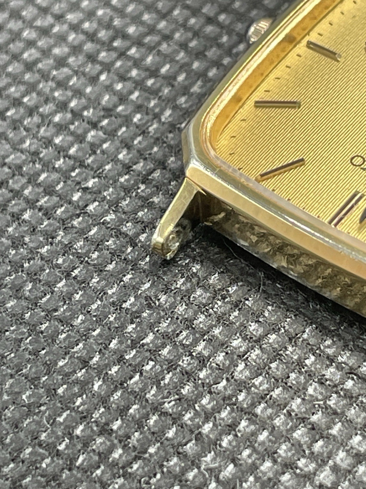 [Very good] Vintage SEIKO Dolce 5E31-5A80 Quartz Gold Men’s Watch From JAPAN