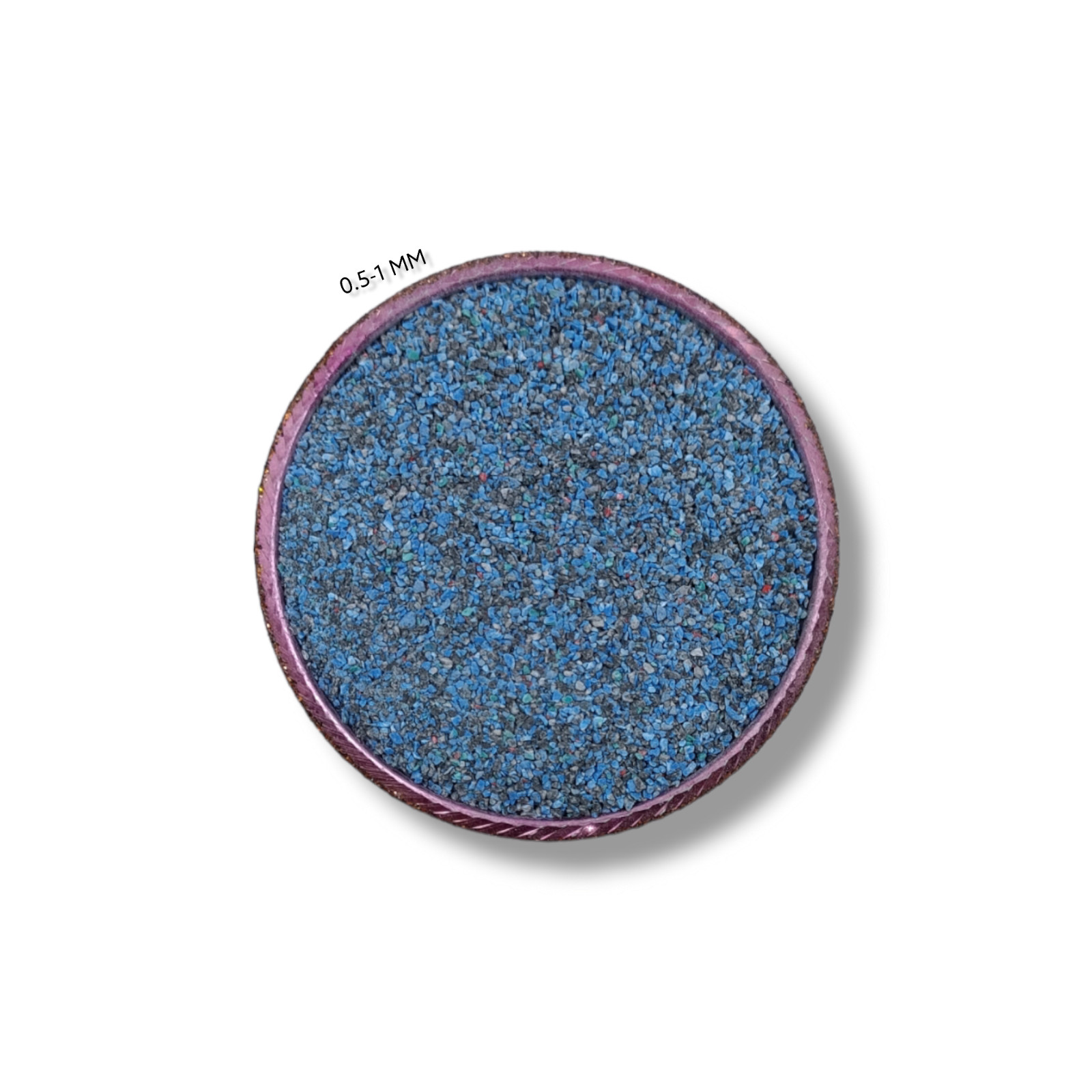 Crushed Gemstone Coarse 0.5-1 MM Crushed Powder For Ring Inlay Woodwork Inlay