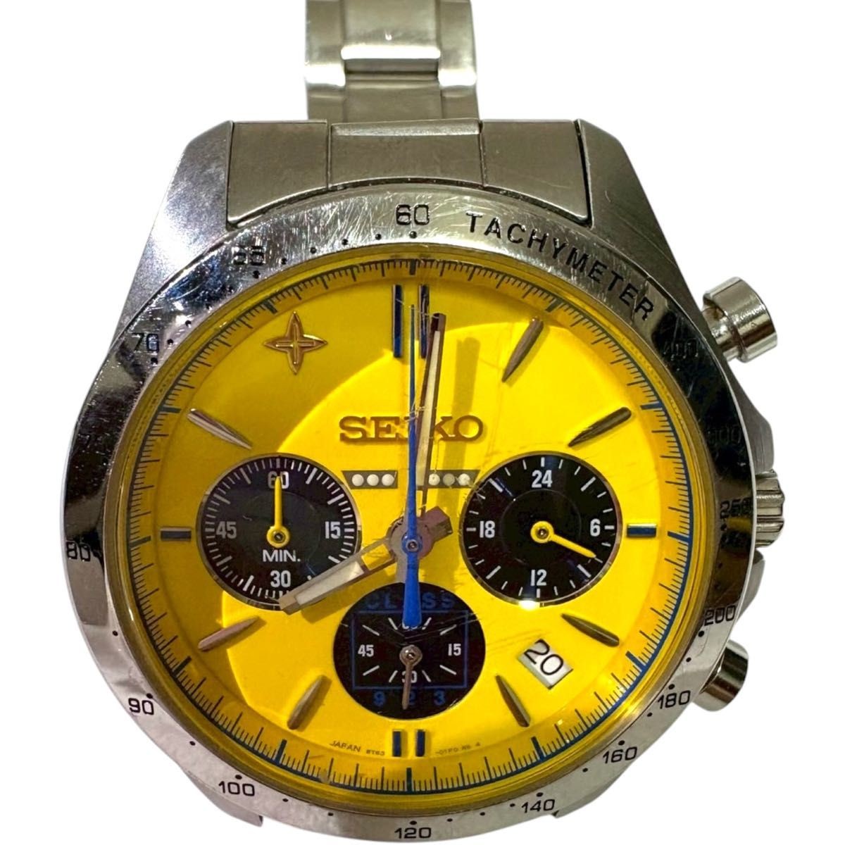 SEIKO Doctor Yellow Quartz Limited Yellow Watch