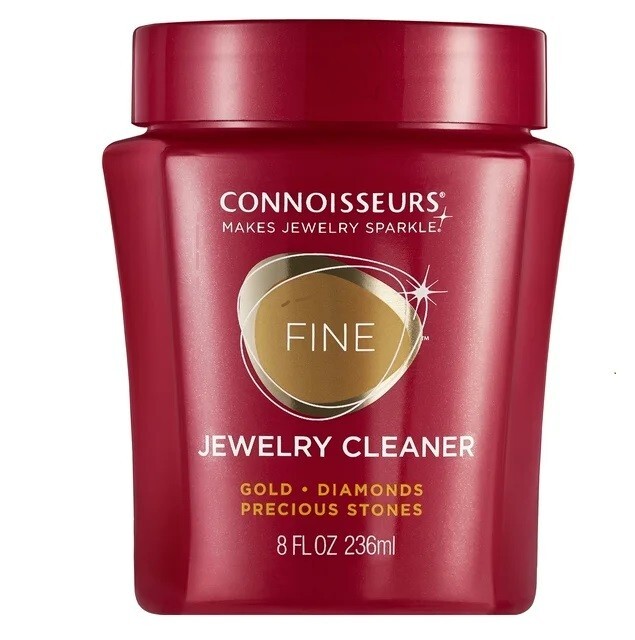 Connoisseurs Fine Jewelry Cleaner For Cleaning Gold, Platinum, Diamonds and Prec