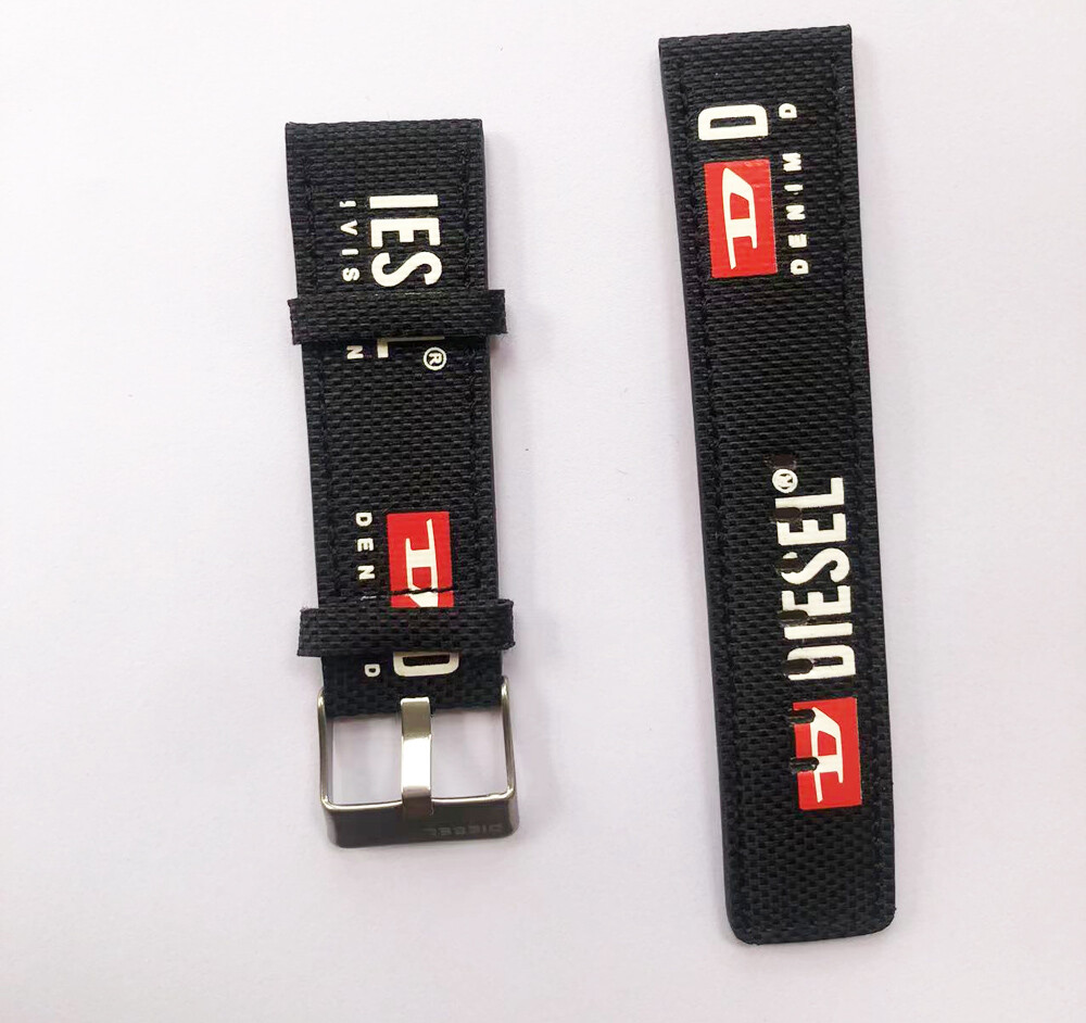 26mm Nylon Silicon Watch Band Strap for Diesel Mega Chief DZ4512 4541 4323 4535