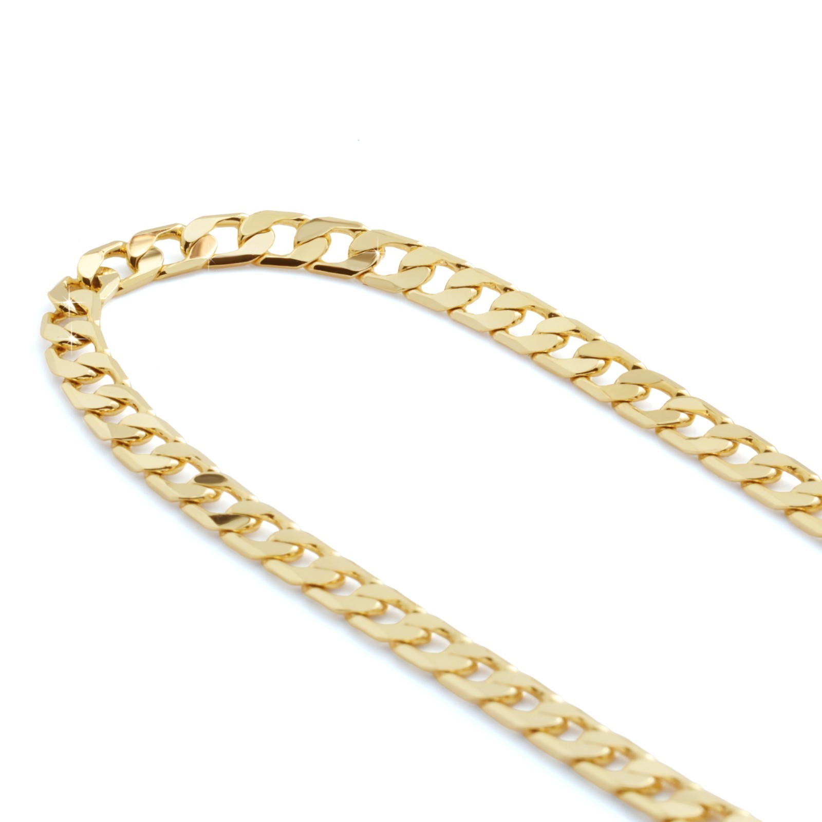 Cuban Link Bracelet 4mm – 8″In | 14K Gold Plated Slim Chain Hip Hop Men Fashion