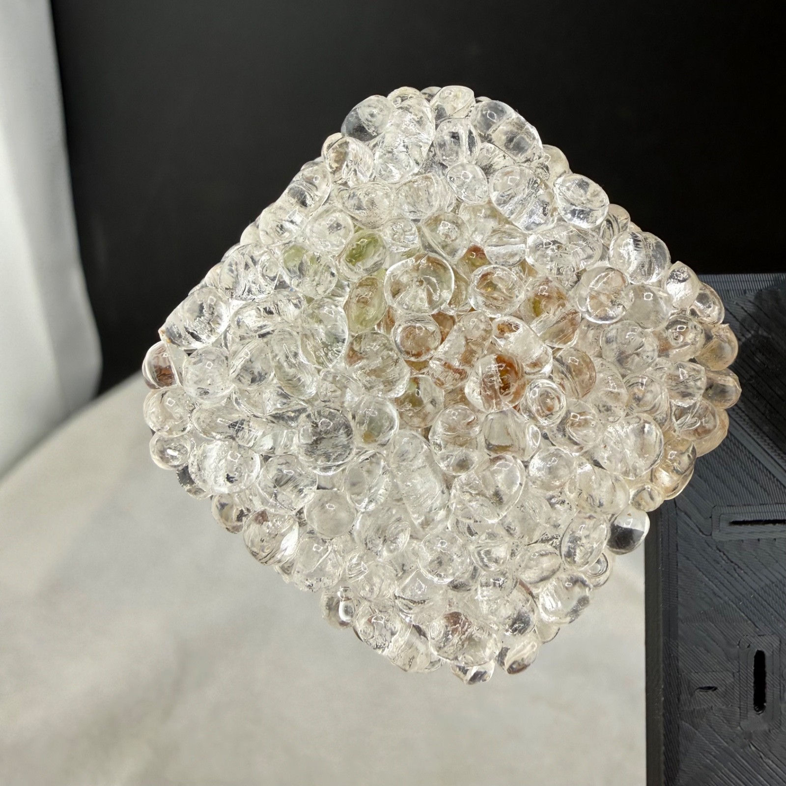 Vintage Retro Clip On Earrings Bubbles Popcorn