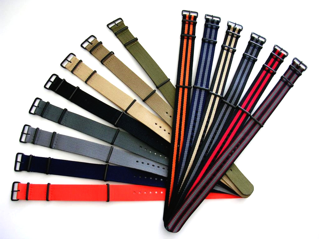 NATO G10 Prem Ballistic PVD MoD RAF Military watch band strap Bonded IW SUISSE