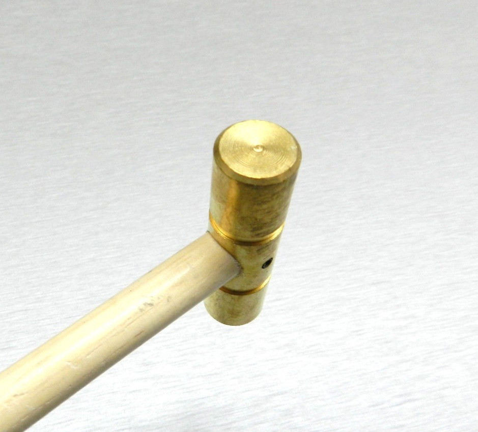 Brass Mallet 2″ Brass Hammer Flat Face Jewelry Making Hammer Craft Metal Working