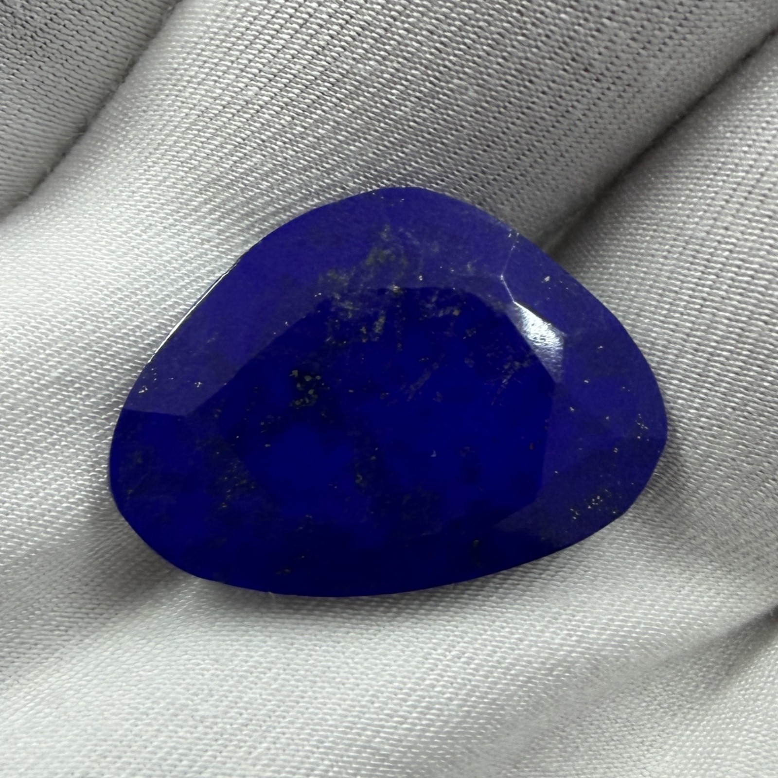 100% Natural Lapis Lazuli Triangular Cut Loose Gemstones