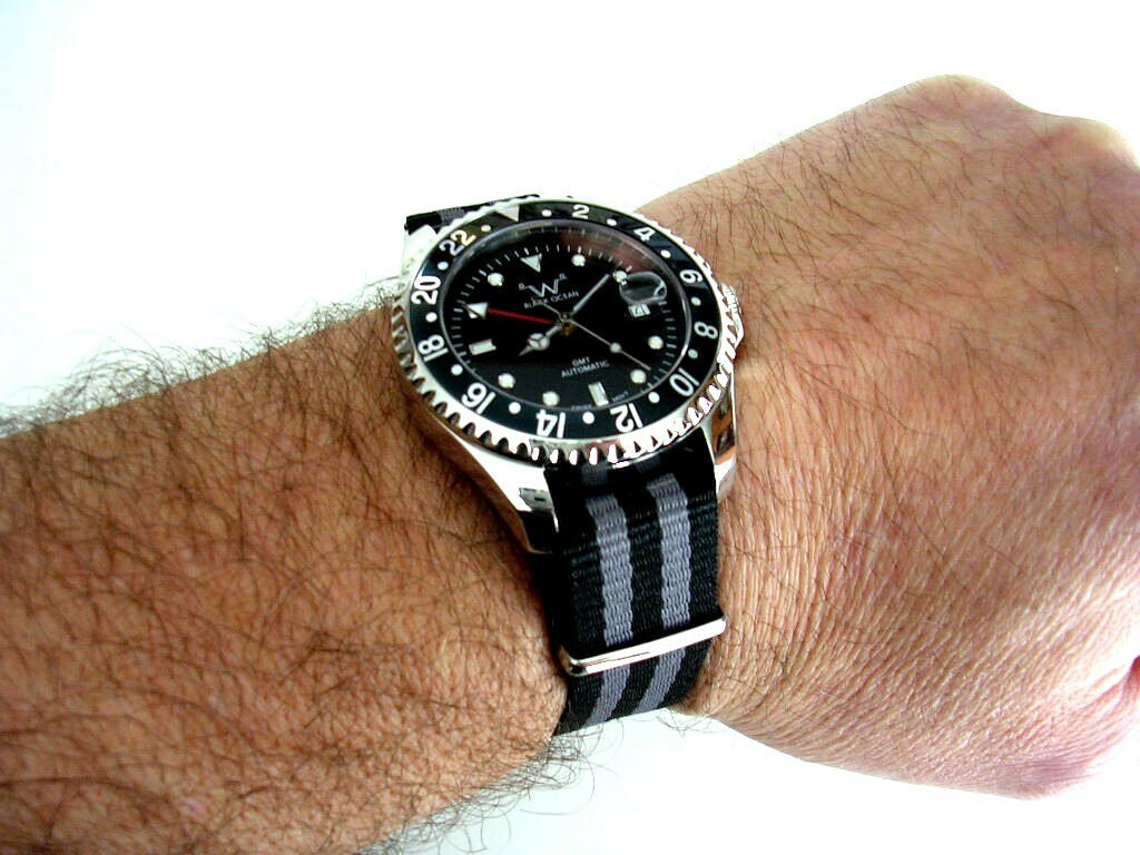 16mm NATO G10 ballistic Nylon watchband strap Bond RAF IW SUISSE 18 20 22 24 USA