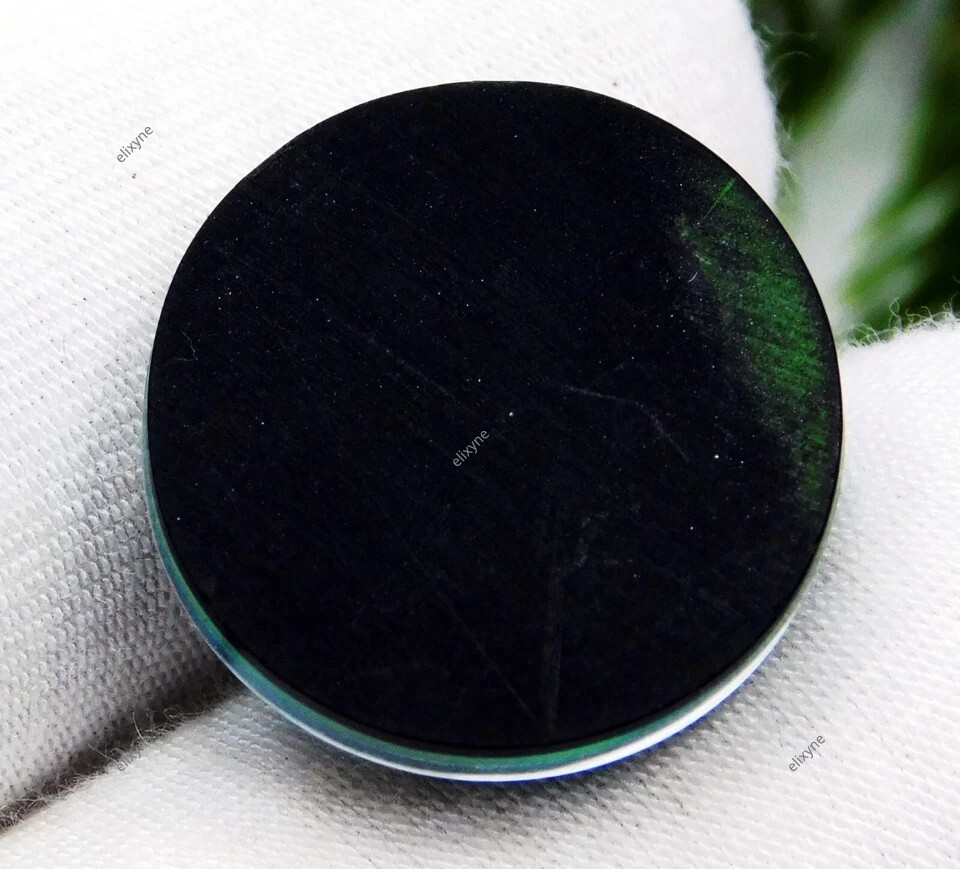 9+ MM Natural Doublet Aurora Fire Opal Cabochon Certified Gemstone Limited Stock