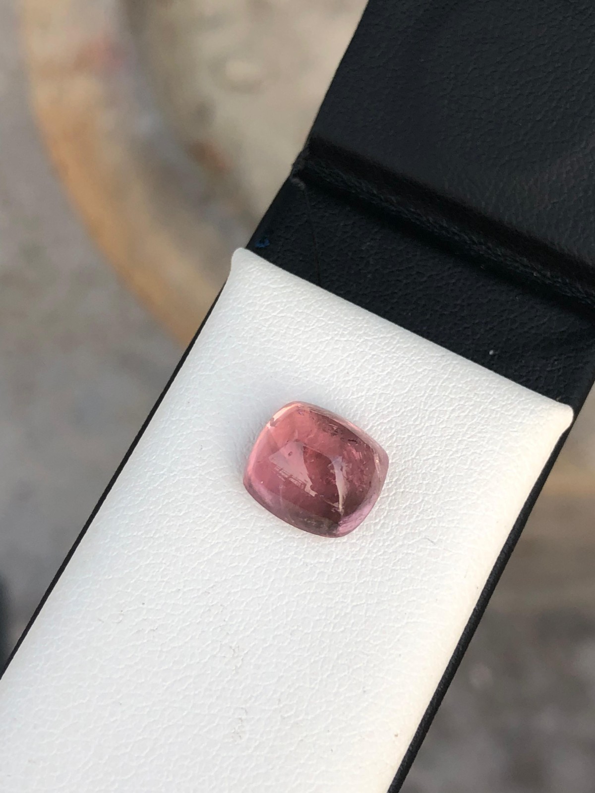 4.05 CT Natural Tourmaline Sugarloaf color from Afghanistan