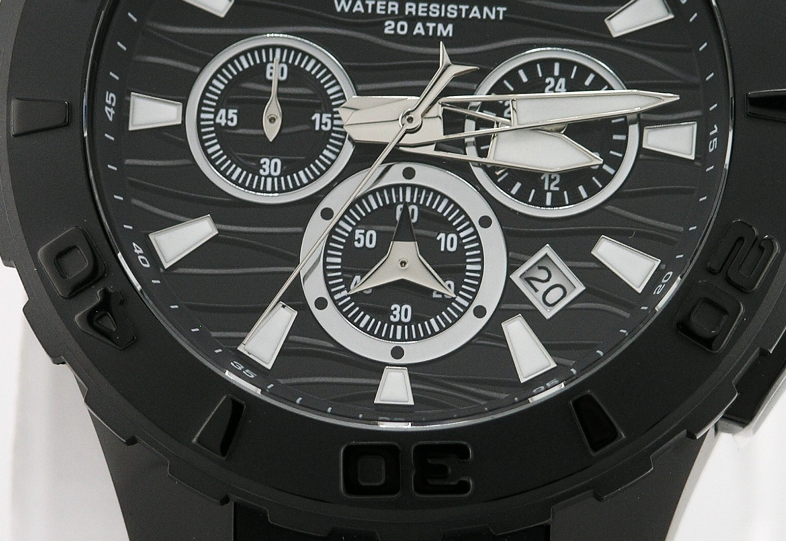 NEW TECHNOMARINE TM-115081 CRUISE MEDUSA BLACK CHRONOGRAPH WATCH 44MM 200M