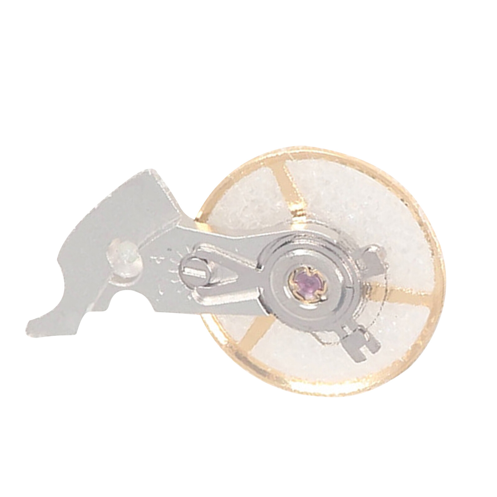 Gold Watch Balance Wheel For ETA 2824 2834 2836-2 Swiss Watch Movement Part US