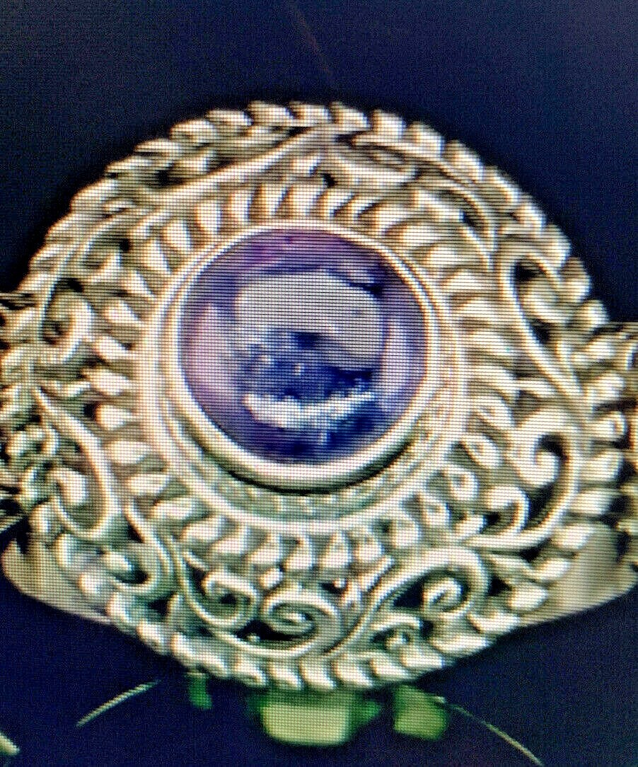 Bali Legacy Tanzanite round shape ring 1.70 CTW size 8 in 925 sterling silver