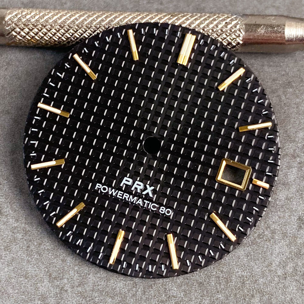 40mm Steel Watch Case Sapphire For Super Player Mod Prx Case Dial Fit NH35 NH36