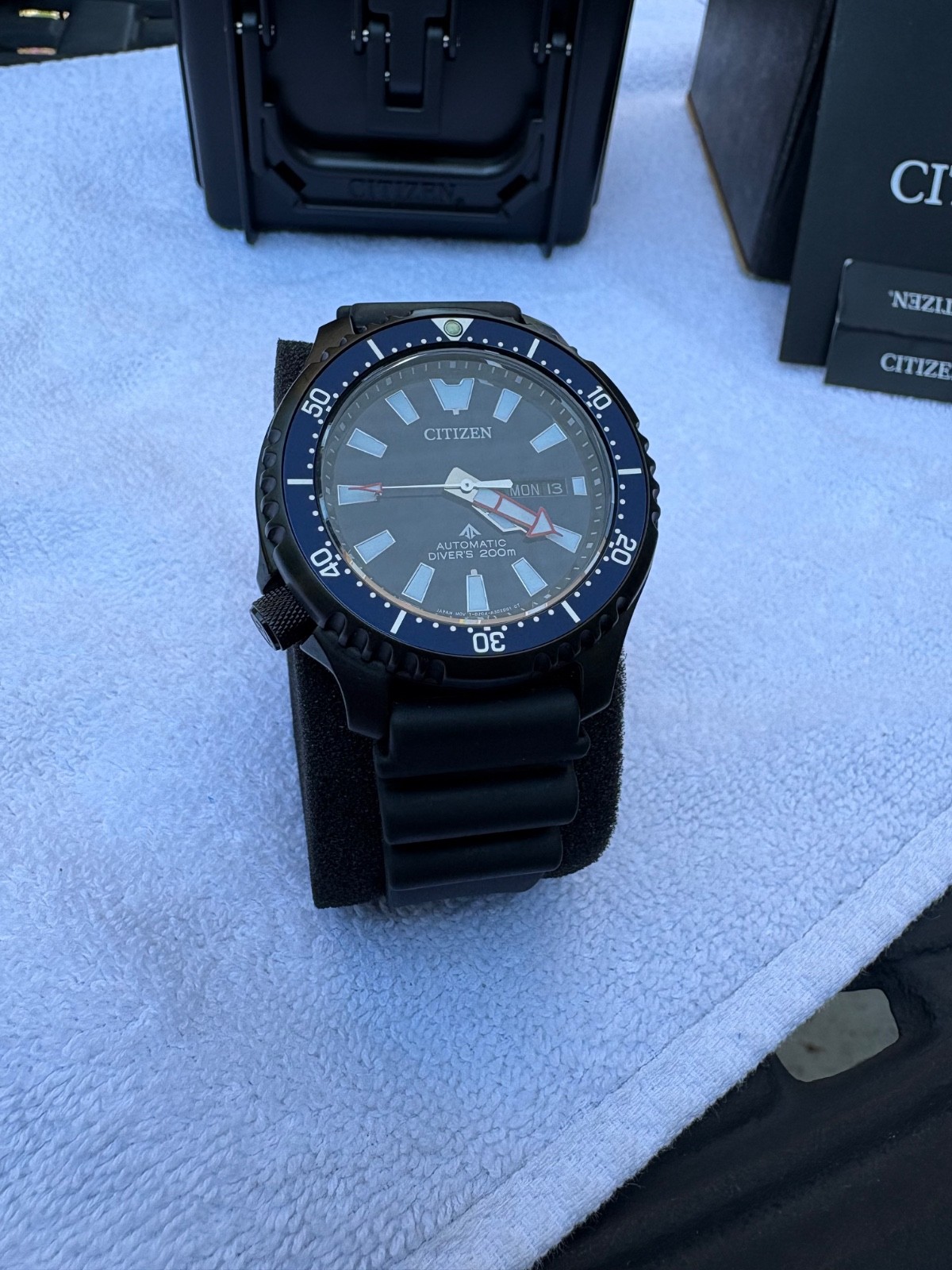 Citizen Promaster “fugu” NY0158-09L Automatic Dive Watch – Full Kit – Near Mint