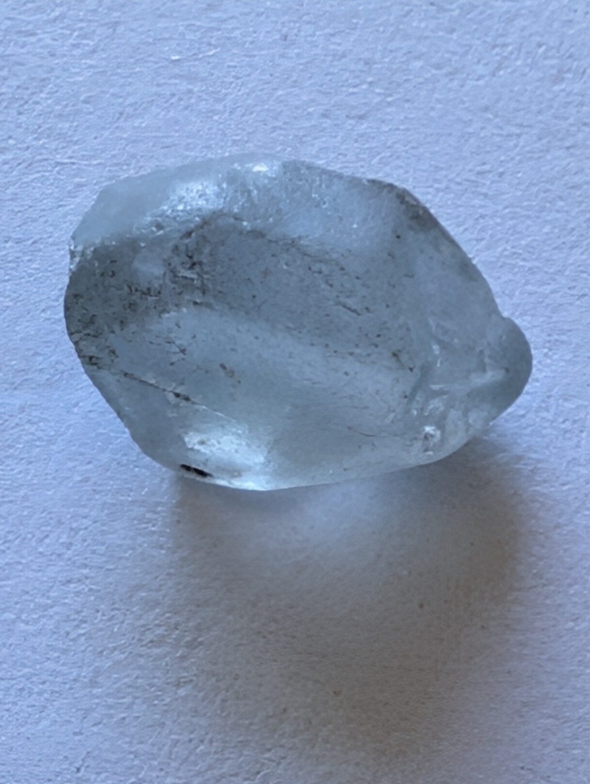 USA seller 6.24 cts cut to IF Blue Zircon facet rough gemstone specimen