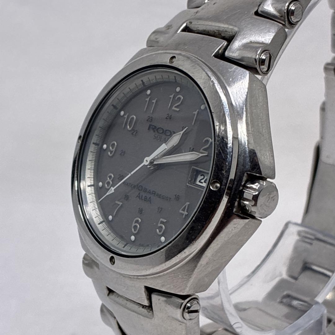 Seiko Alba ROOX Solar Watch Working Guaranteed Authentic Used
