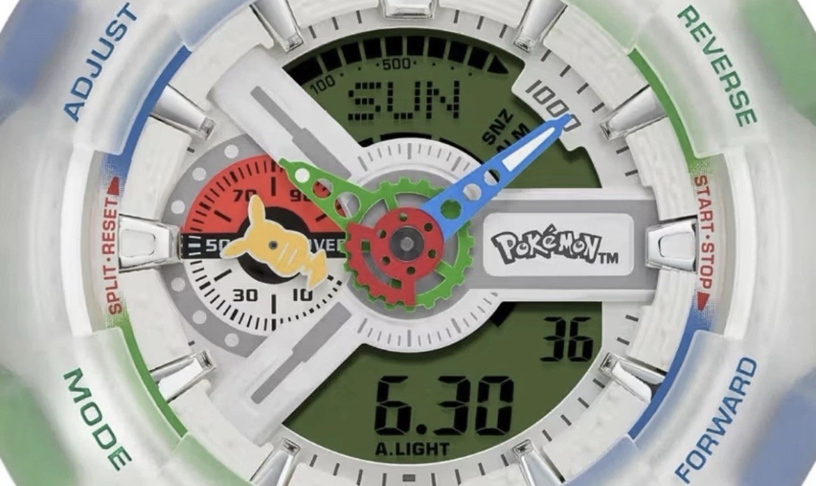 Casio G-Shock Pokémon 30th Anniversary Edition – GA-110PKM-7A – IN HAND