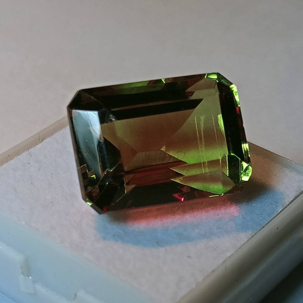 Alexandrite Natural Color Change 18-20Ct Certified Emerald Cut Loose Gemstone