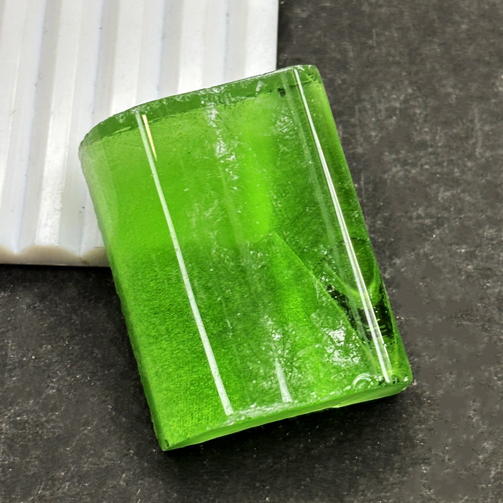 Premium Quality Lab-Created Uncut Rough Green Emerald 186 Ct, CERTIFIED Gemstone