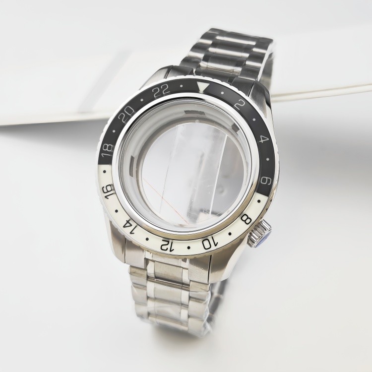 NH35 case 44mm sapphire glass for NH34/NH35/NH36 movement watch accessories