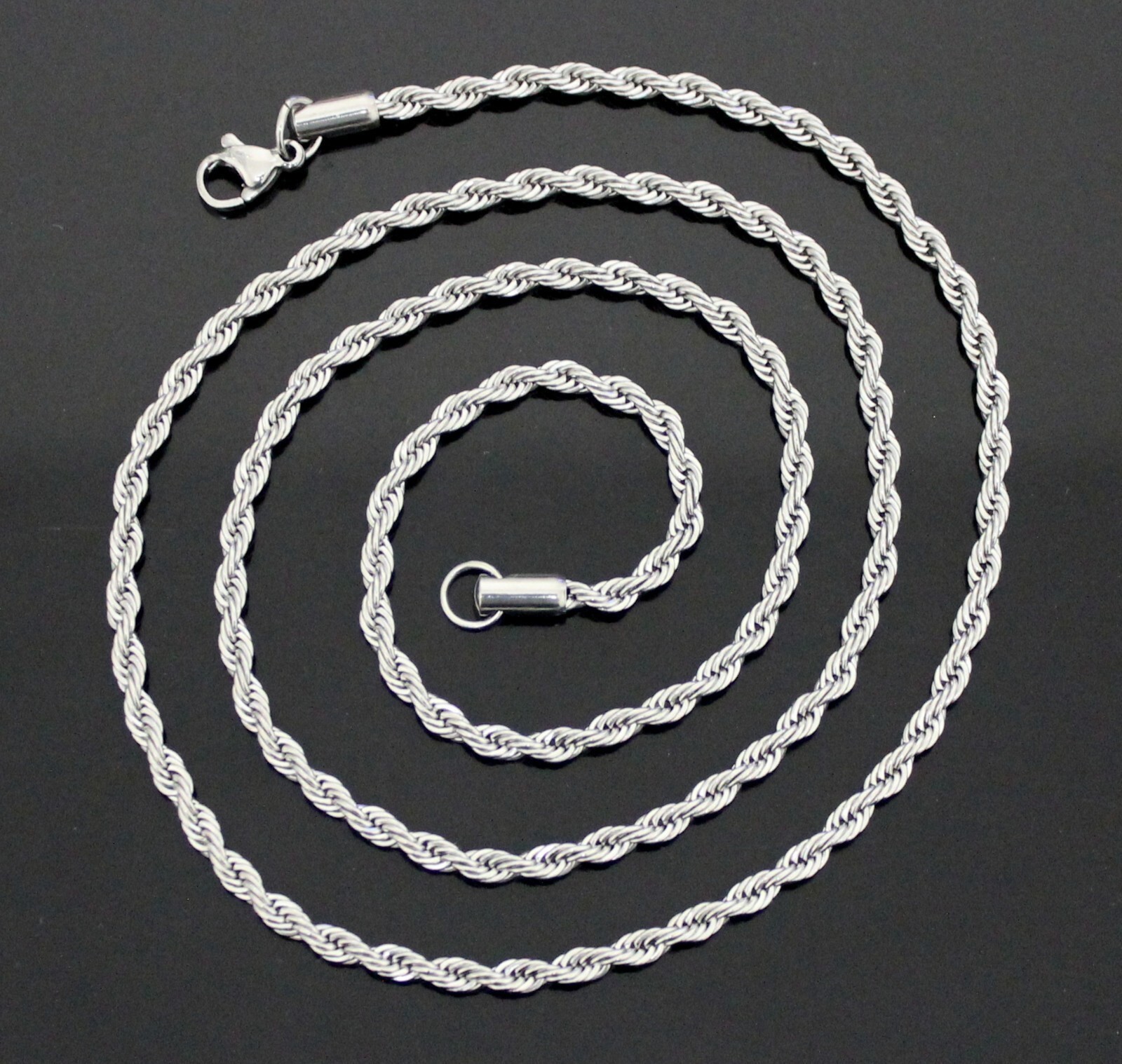 Stainless Steel Rope 316L Chain 2 – 10mm Durable Men’s Women’s Necklace Link