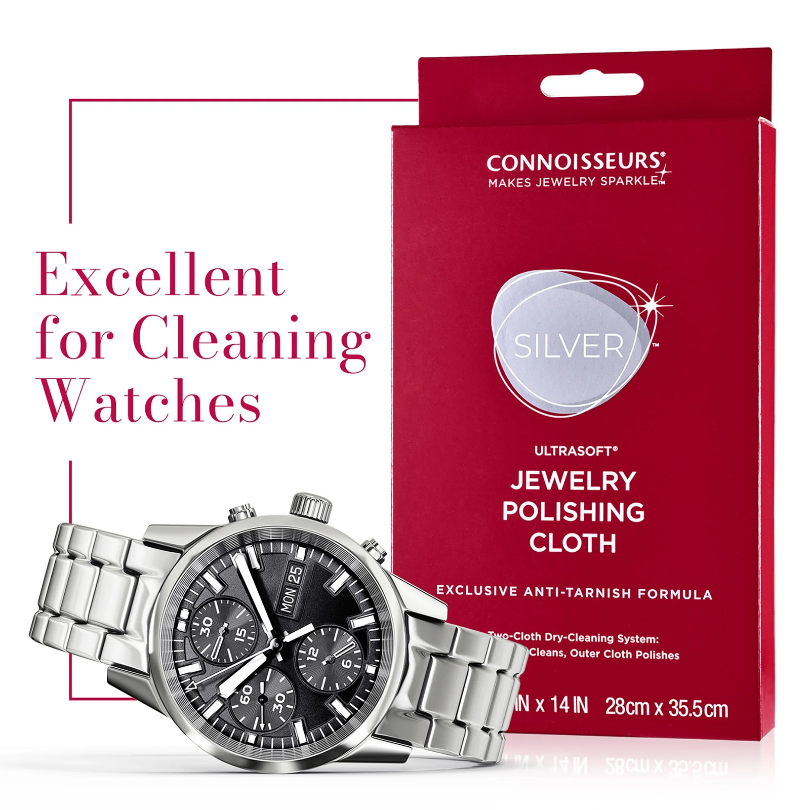Jewelry Tarnish Eraser Cloth Connoisseurs