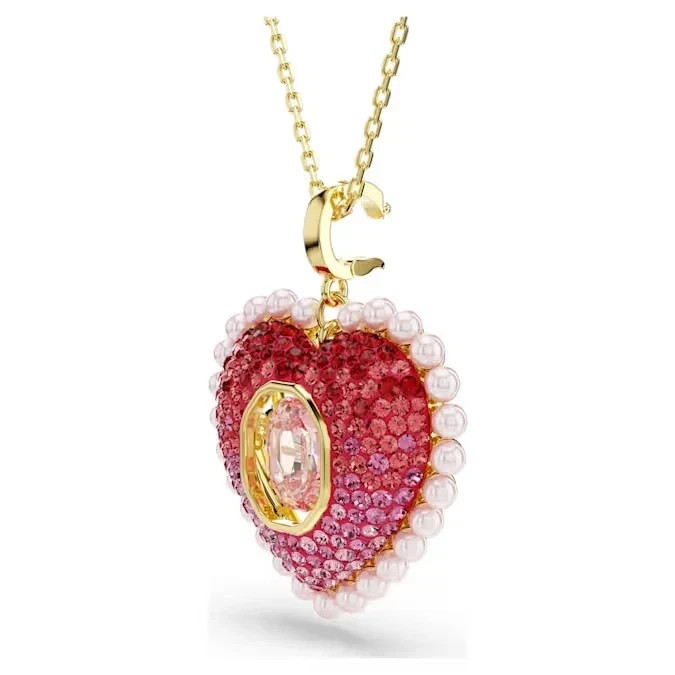 Swarovski Idyllia pendant Mixed cut, heart shape