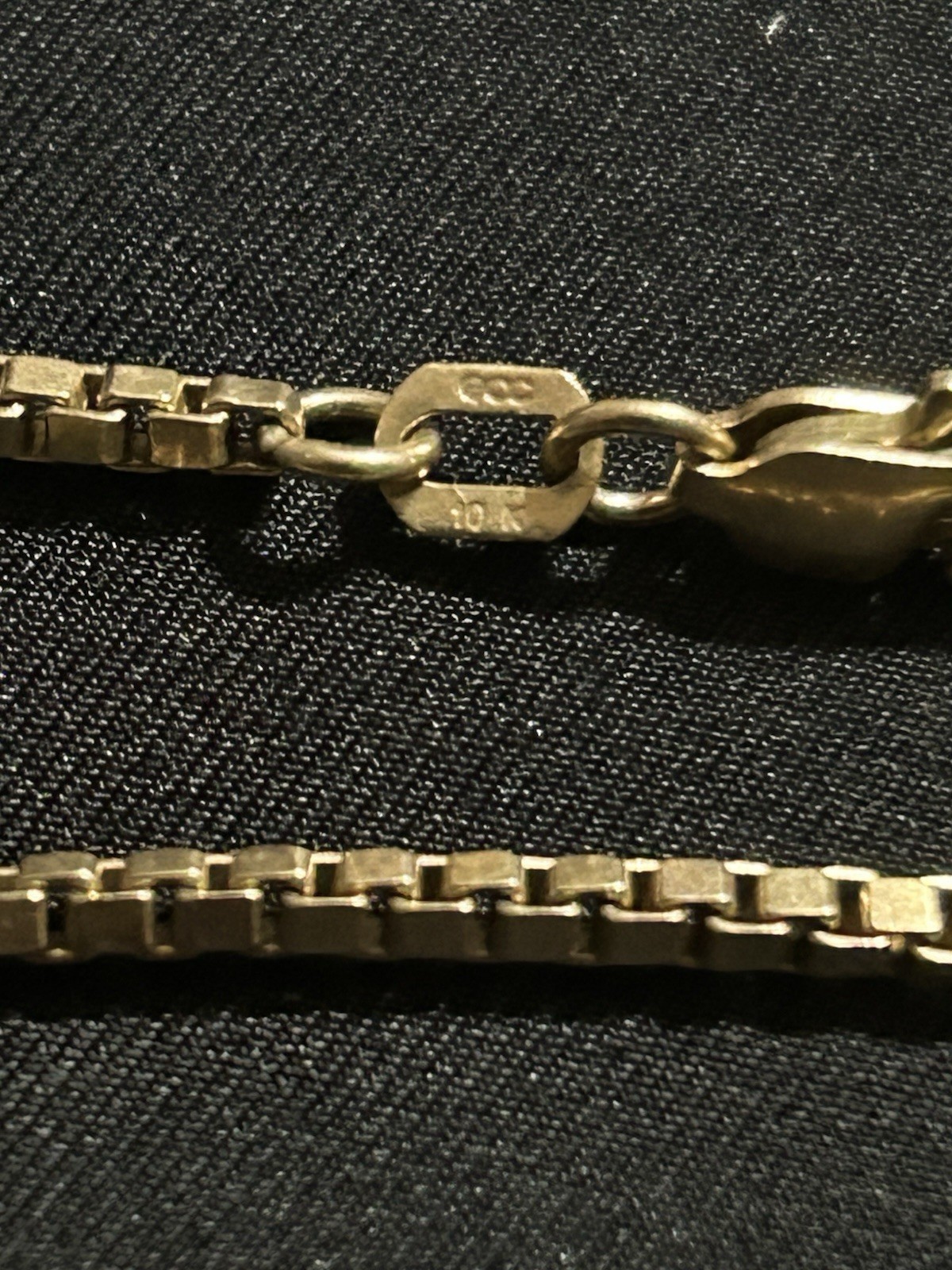 10kt yellow gold 30 inch necklace