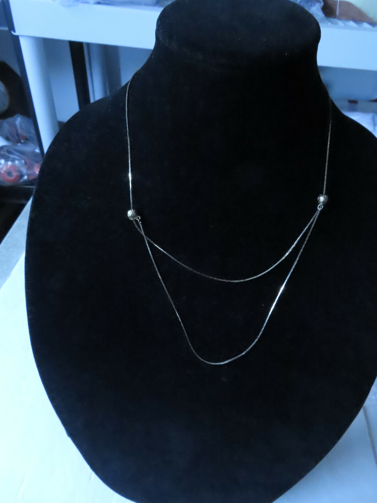Gold Plated Adjustable Chain Necklace. Nice Gold. NEW & FREE SHIPPING IN USA.