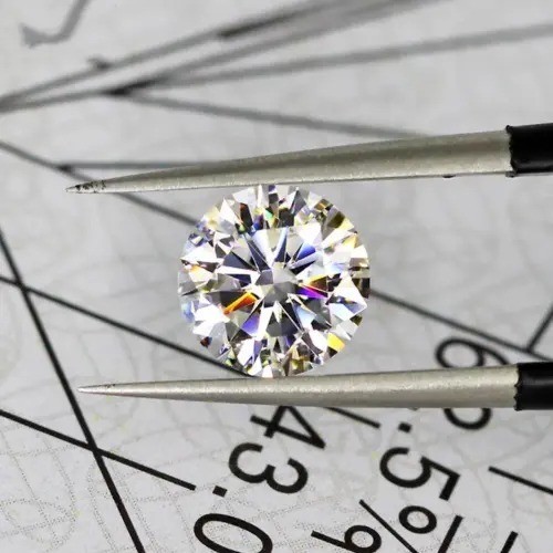 IGI Certified Lab Grown CVD Diamond 4.02 Carat Round Brilliant D VVS1 Stone