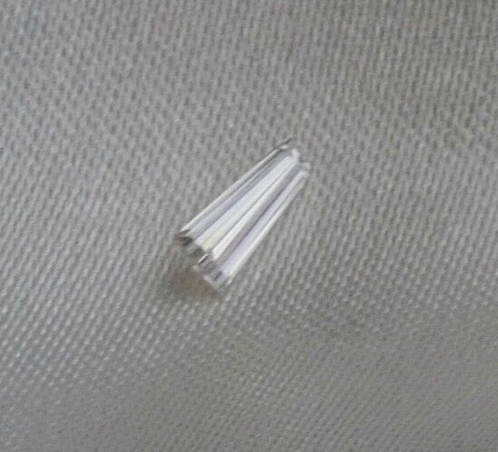 0.14 CT LOOSE NATURAL TAPERED BAGUETTE DIAMOND 6.24 x 2,25 x 1.95 MM