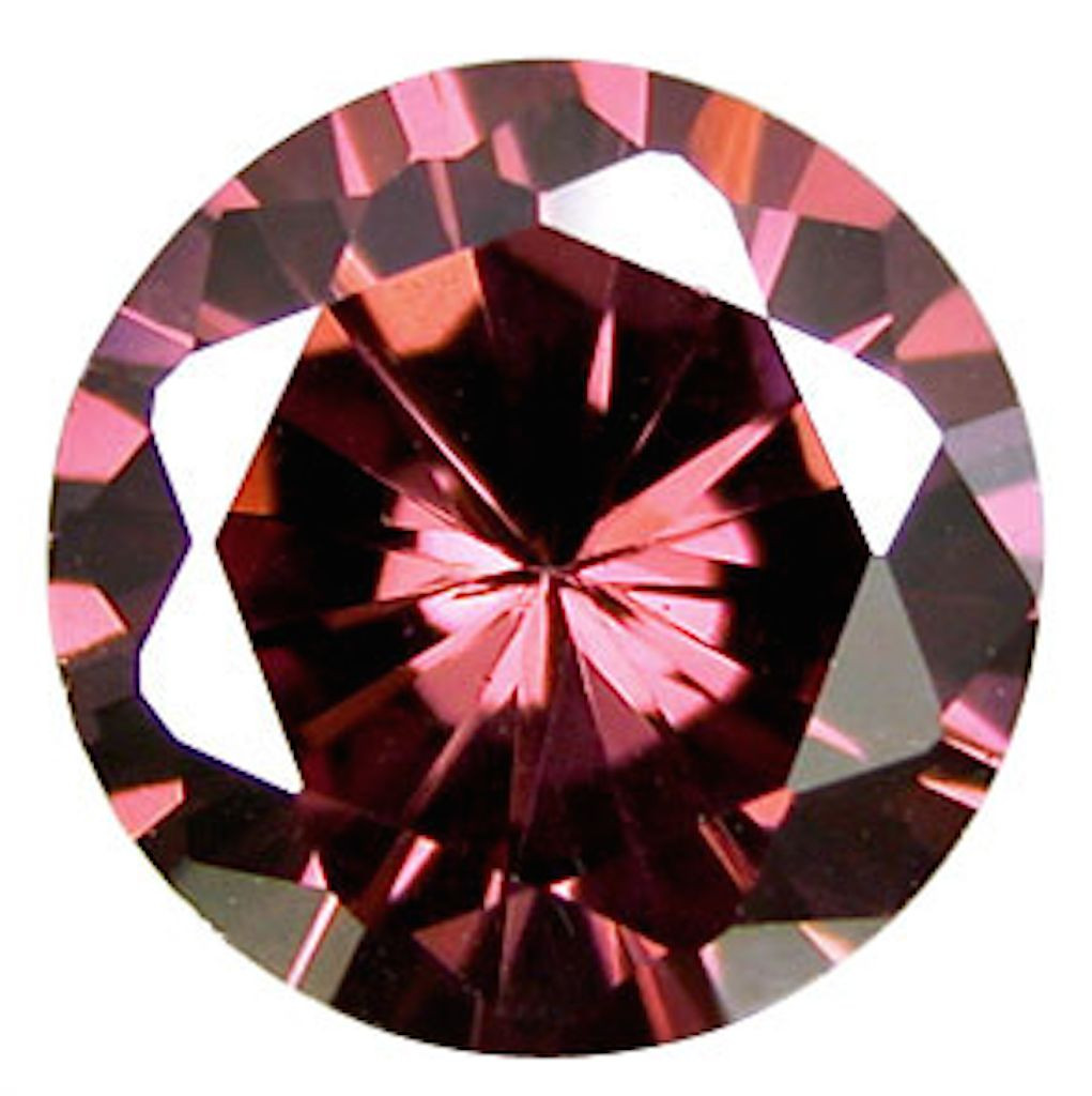 Cubic Zirconia Rhodolite Garnet Round Faceted Rated CZ Loose Stones (1mm – 15mm)