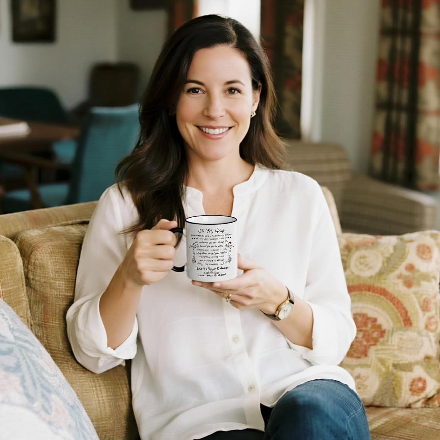 Romantic Ceramic Mug for My Wife – Perfect Gift for Every Special Occasion