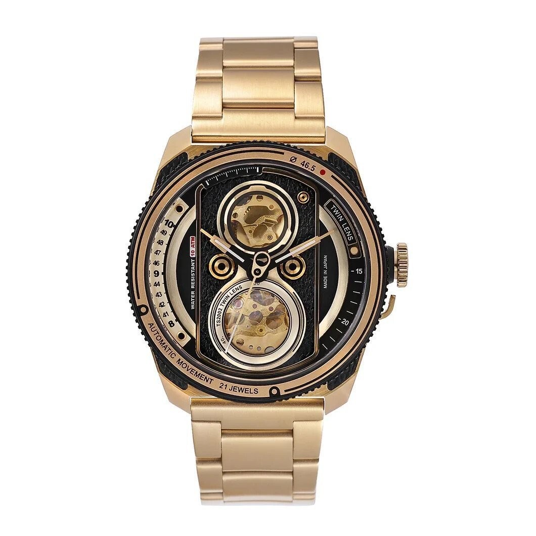 TACS AUTOMATIC TWIN LENS X ROBOTOYS – GOLDEN BRILLIANCE Men’s Watch TS2002DR