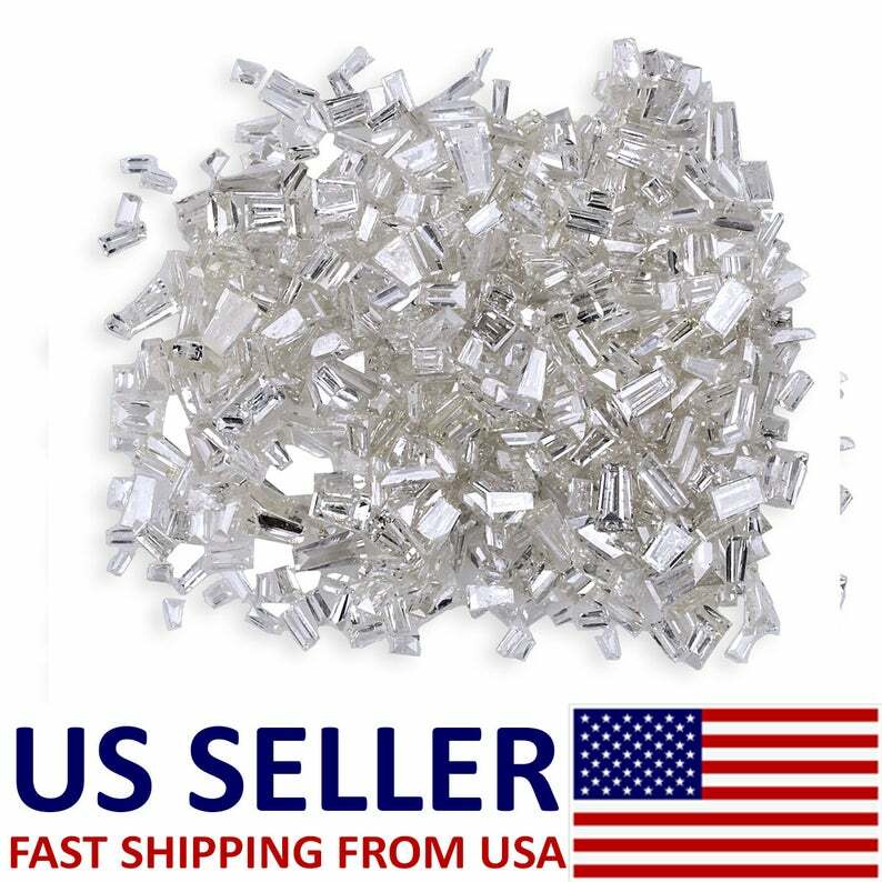 Tapered Baguette Natural Diamonds Loose 5 PCS Clarity I1-I2 Clarity G-H