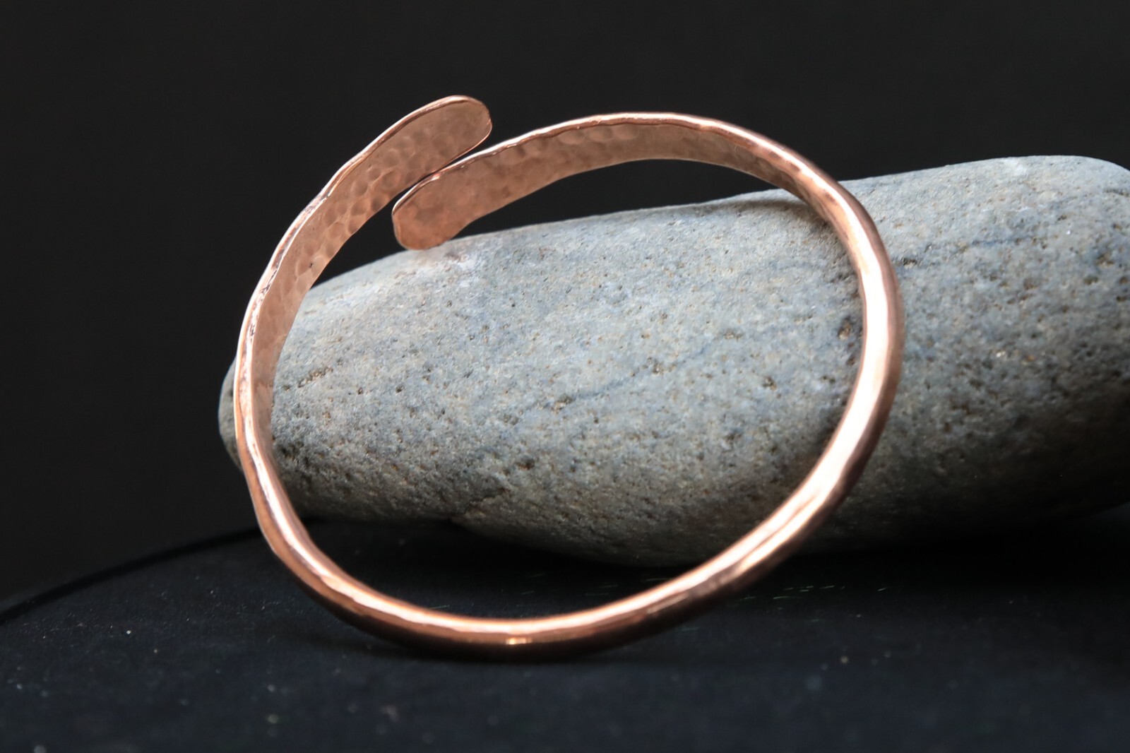 Copper Cuff Bracelet Handmade Jewelry Bangle For Gift And Arthritis