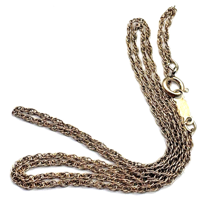 Vintage PPC 1/20 14k Gold Filled Cable Chain Necklace 19″ inches