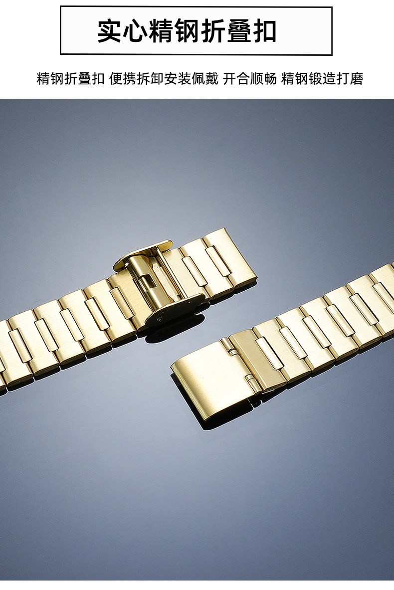 For Casio AE-1200WH AE-1300 Stainless Steel Watch Strap AE1200 W-218 Metal Band