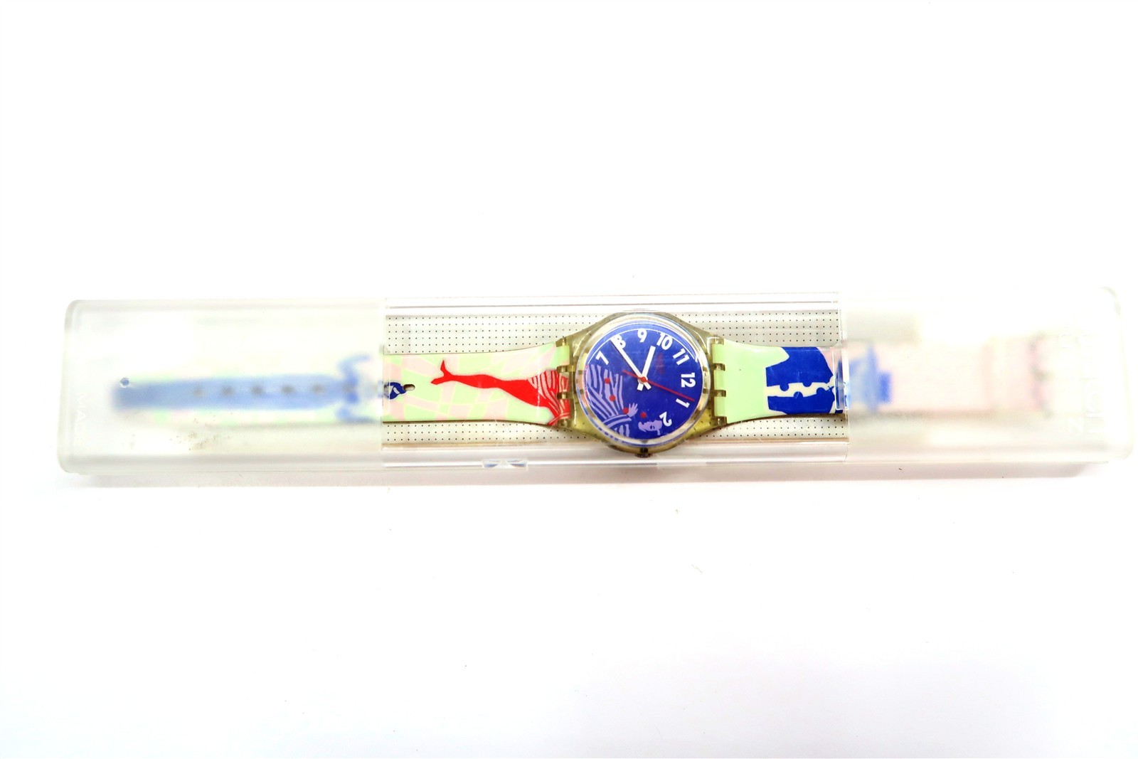 NEW Swatch Watch GRUAU GK147 with Case Vintage 1992 Gents New Battery Vintage