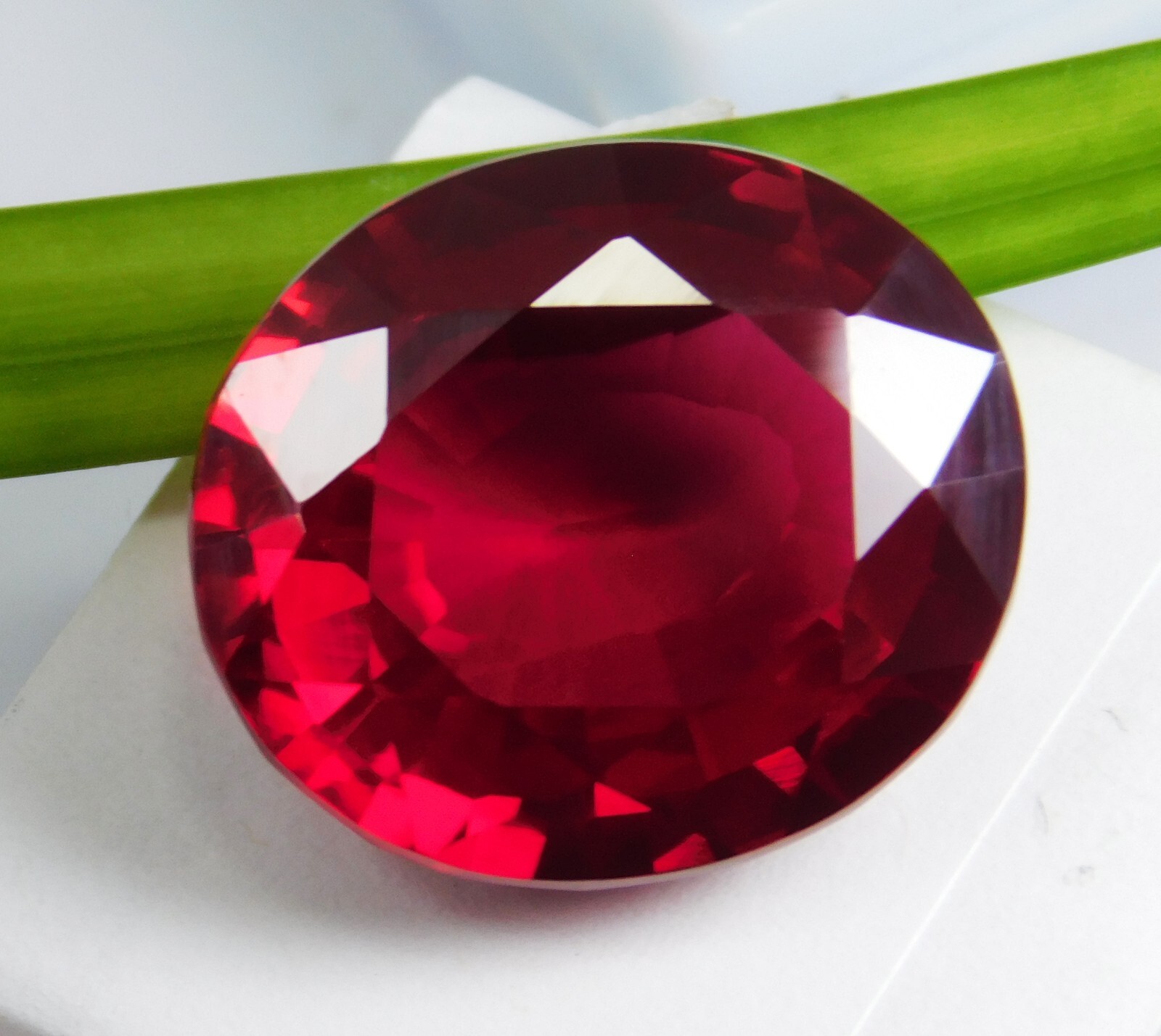 5.50 Ct Top Quality Natural Red Ruby Certified Cushion Cut Loose Gemstone