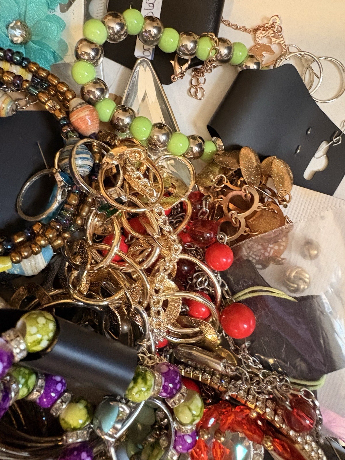 Bulk Mixed Jewelry Lot – Wearable, Craft, Resell, Junk – Vintage to Modern