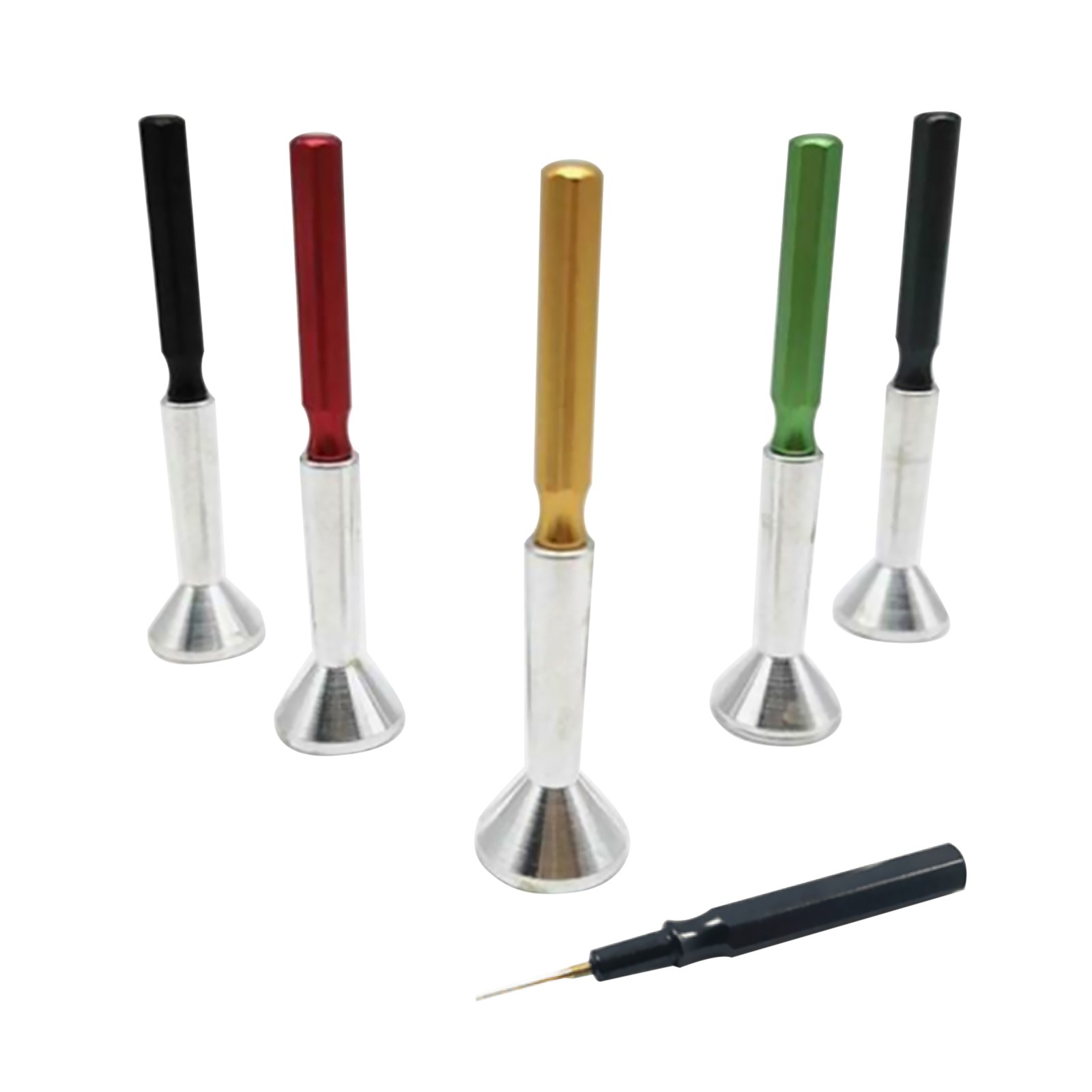5PCS Metal Watch Dip Oilers Needle Oil Lubricant Pin Pen Pocketwatch Repair Tool