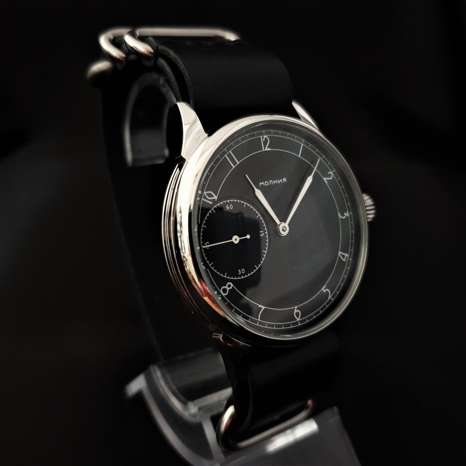 Watch Marriage MOLNIJA 3601 Dress Wrist Watch Mechanical Vintage Style USSR