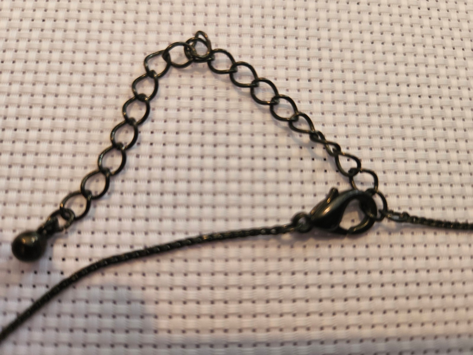 Butterfly Filigree Choker Black Beaded Gothic Necklace Adjustable