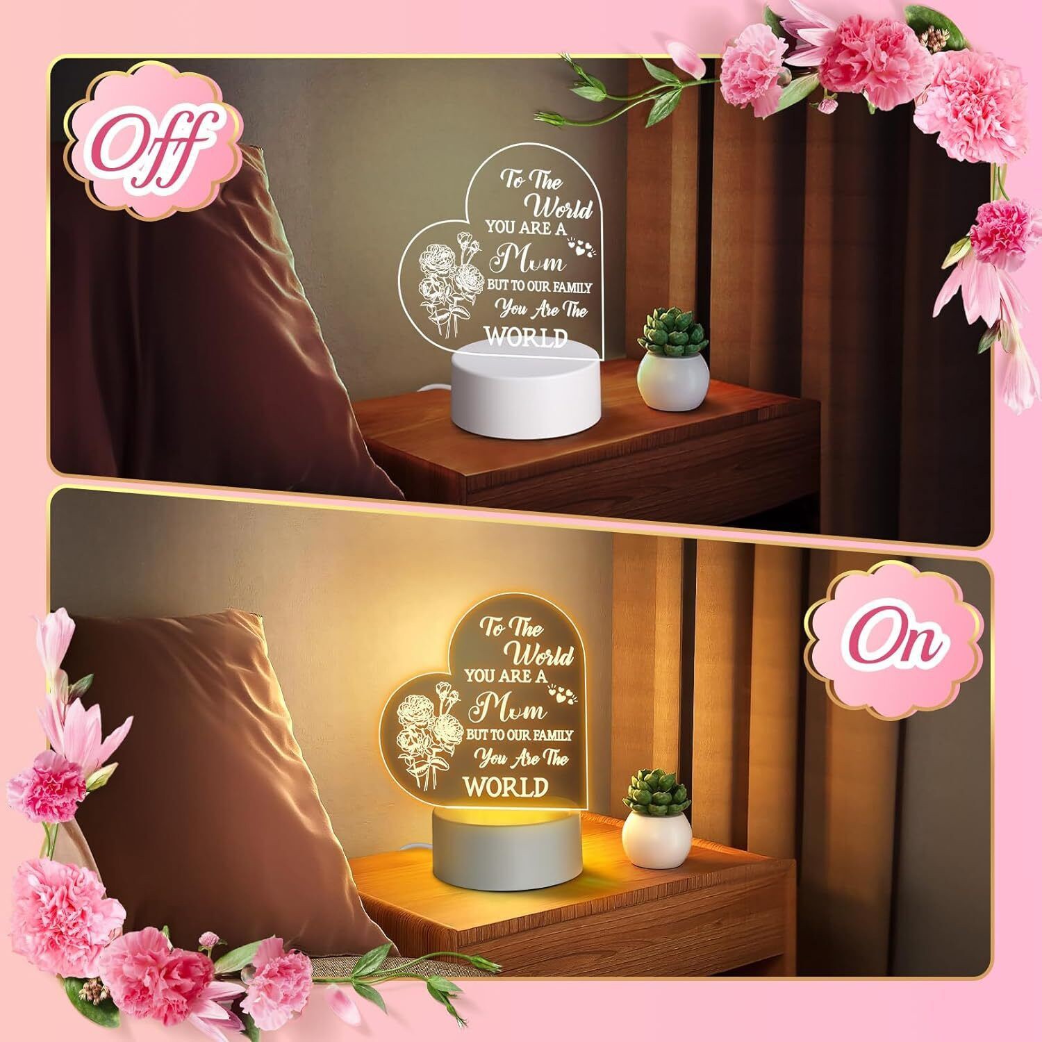 Gifts for Mom Birthday Gifts from Daughter Son Husband, Mother’s Day Gift Women