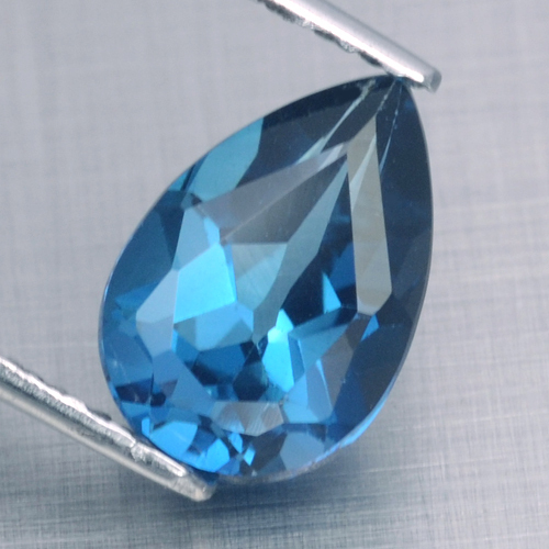 6x4mm Lot 1,2,6,10pcs Pear Calibrated Natural Gem London Blue Topaz Brazil
